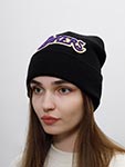 Шапка MITCHELL NESS арт. KTCFFH21HW008-LALBLCK Los Angeles Lakers NBA (черный)
